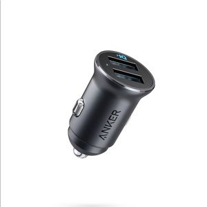 Anker PowerDrive 2 Alloy USB Car Charger Black